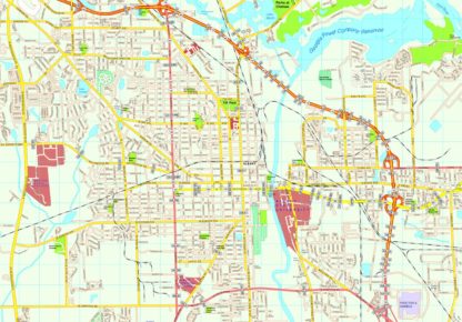 Albany map
