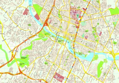 Austin map