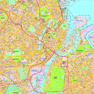 Copenhagen map