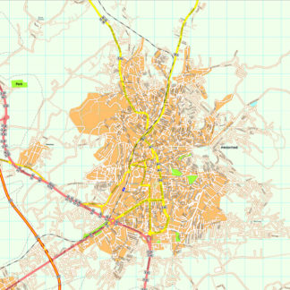 Pristina map
