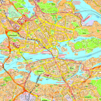 Stockholm map