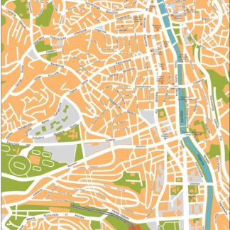 sarajevo vector map
