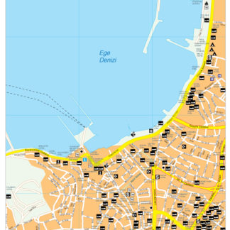 Kusadasi map