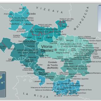 Mapa Municipios Alava